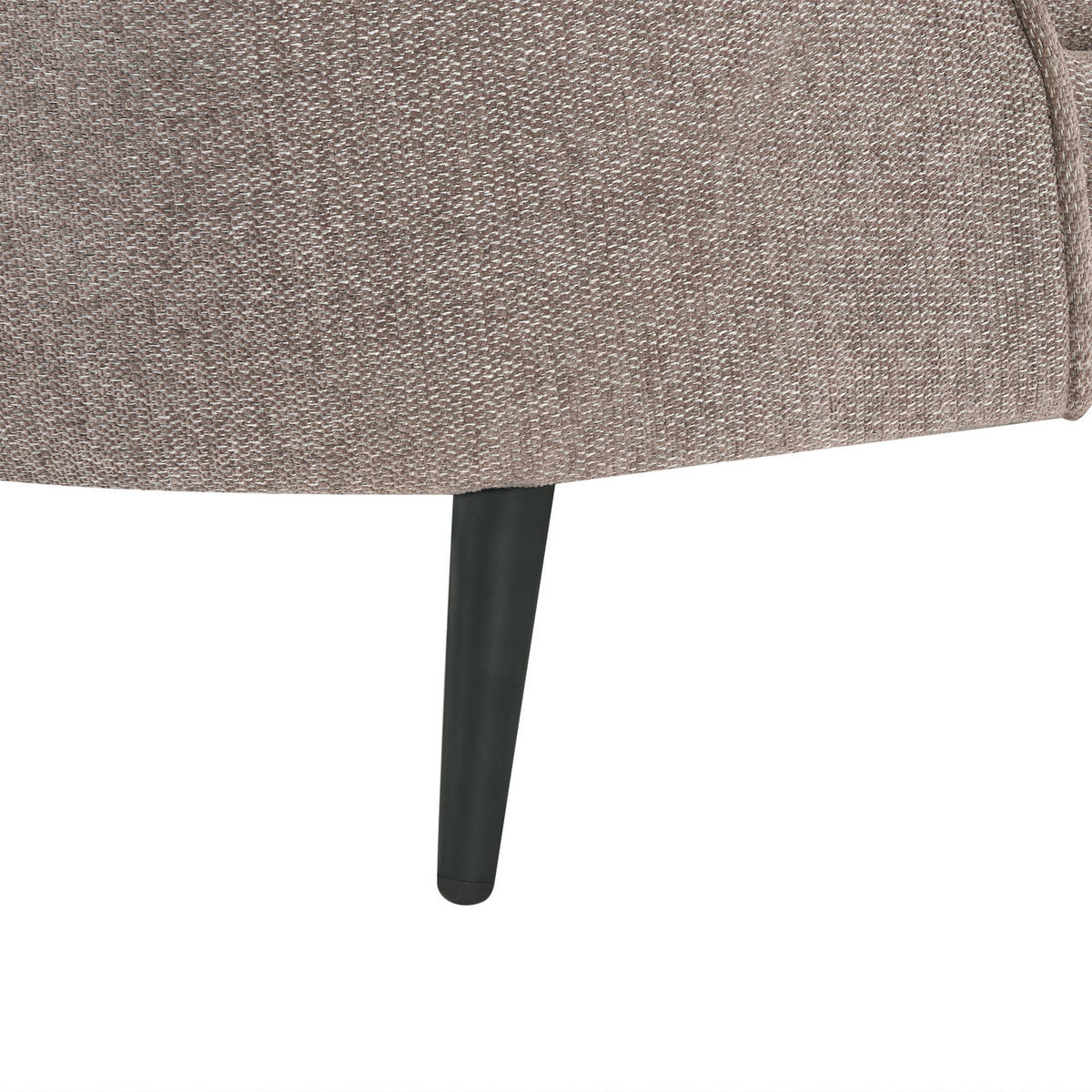 POHOVKA 2-místná Látka Hnědá Savar - černá/hnědá, textil (183/69/84cm) - Beliani