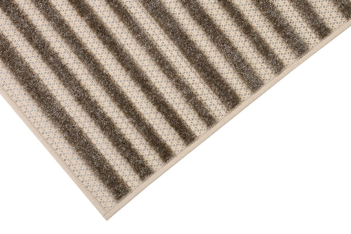 TEPPICH PATIO CREME 90/150 cm - Creme, Textil (90/150cm) - Tapiso