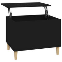 COUCHTISCH Schwarz 60x44,5x45 cm Holzwerkstoff - Schwarz, Holzwerkstoff (60/44.5/45cm) - furnicato
