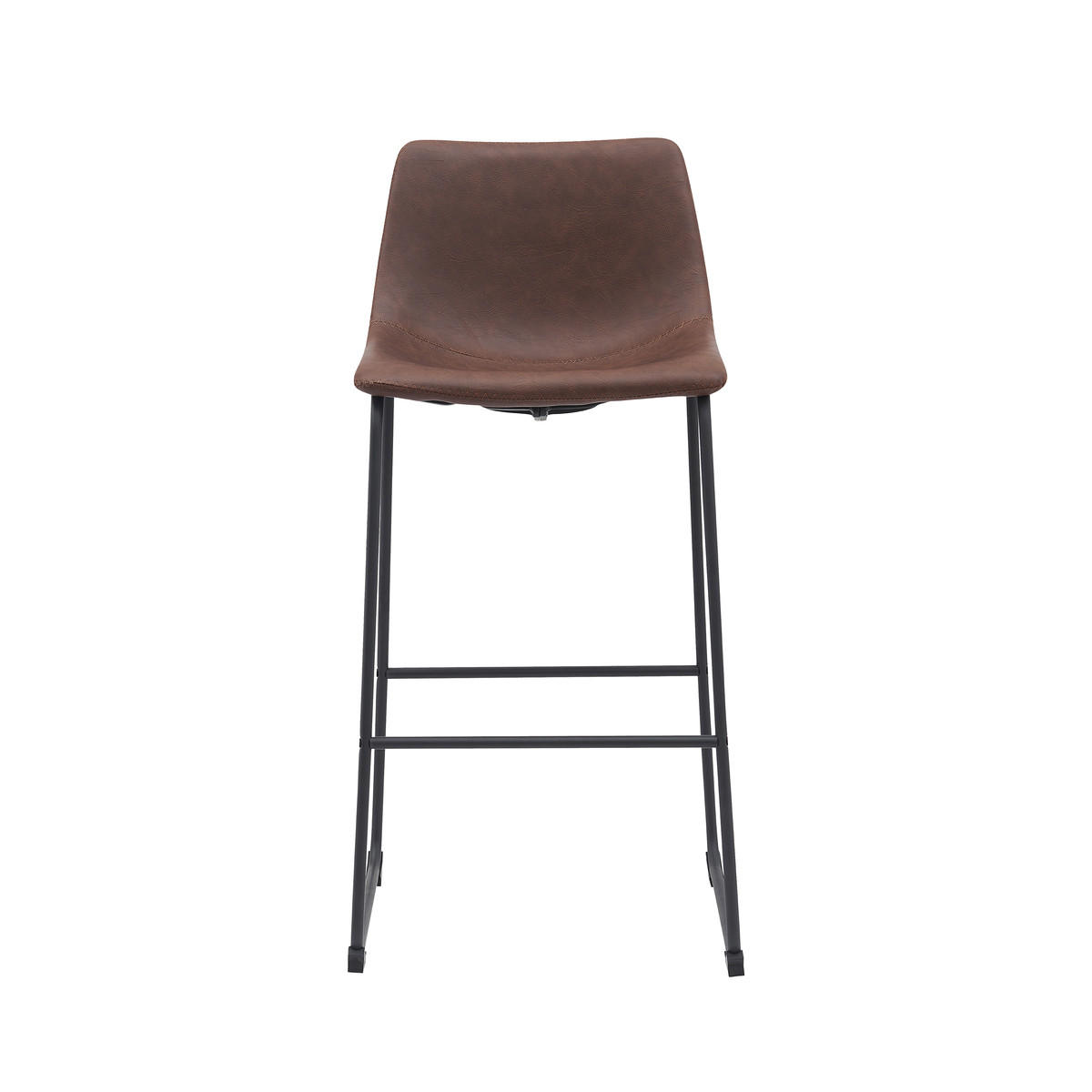BARHOCKER Risto Braun 56/47/102 cm 2er-Set - Braun, Textil (47/102/56cm) - LABEL51