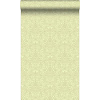 TAPETE Ornamente 53 cm x 10.05 m - Grün, Papier (53/1000cm) - Origin Wallcoverings