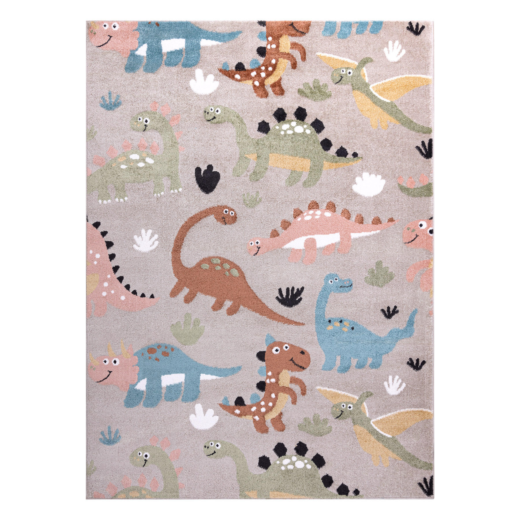 TEPPICH Fun 80/150 cm - Beige, Textil (80/150cm) - rugsX