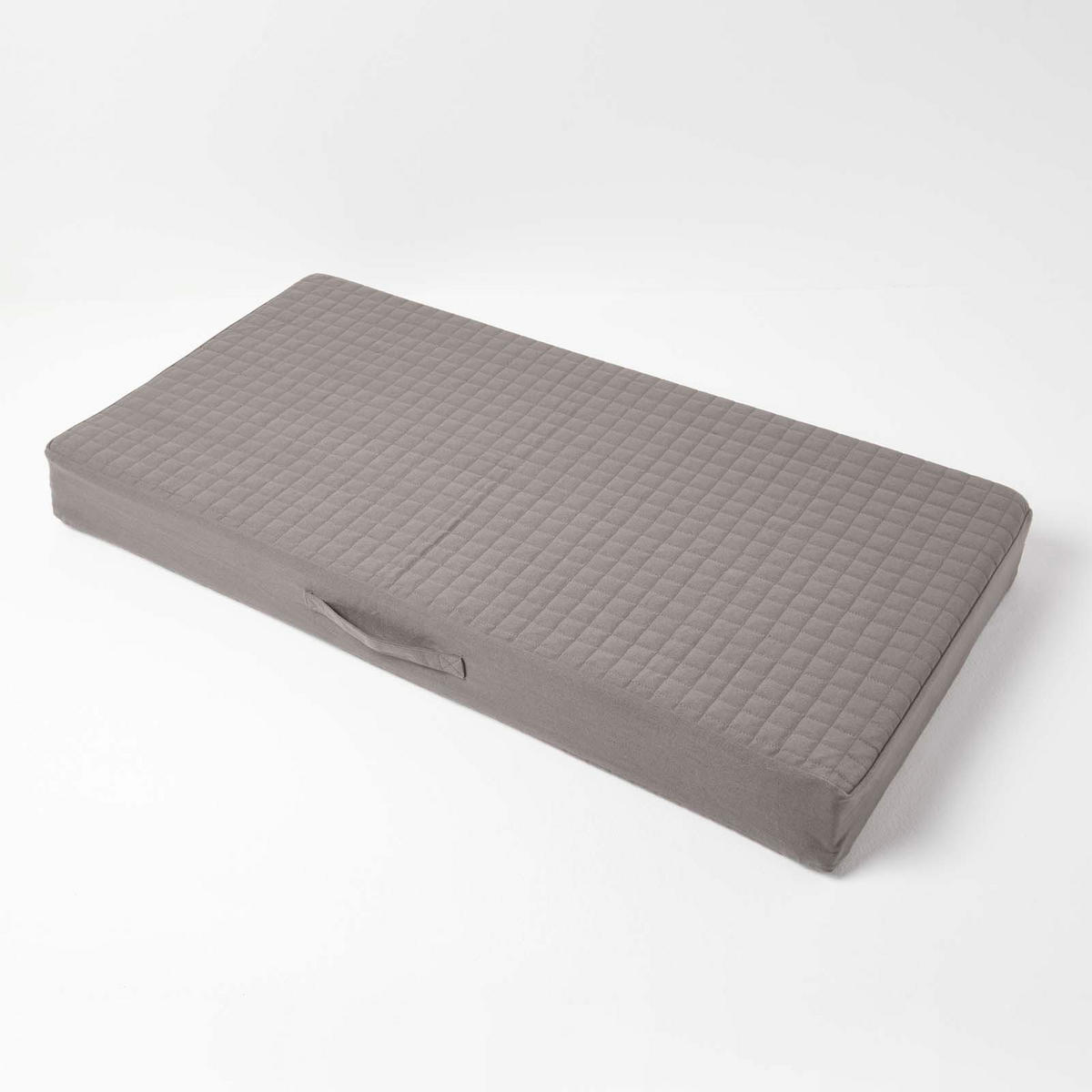 SOFA-AUFLAGE grau 100/50/10 cm – Sitzkissen orthopädisch - Grau, Textil (100/50/10cm) - Homescapes