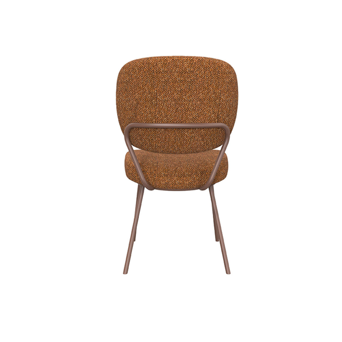 ESSZIMMERSTUHL Singapur Braun 63/49/90 cm 2er-Set - Braun, Textil (49/90/63cm) - LABEL51