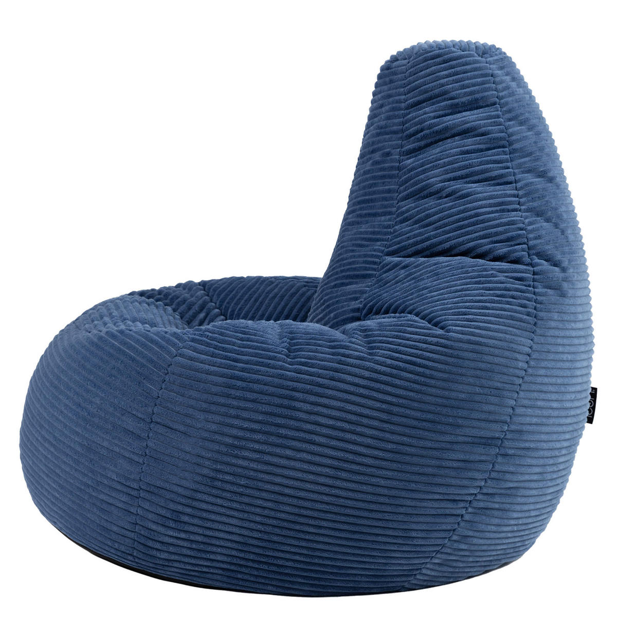 SITZSACK Sessel aus Cord 2-tlg. - Blau, Kunststoff (90/73/84cm) - icon