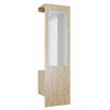 GARDEROBE Carlton Eiche Evoke - Eiche San Remo, Holzwerkstoff (52/193/35cm) - Vladon