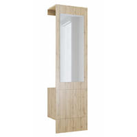 GARDEROBE Carlton Eiche Evoke - Eiche San Remo, Holzwerkstoff (52/193/35cm) - Vladon