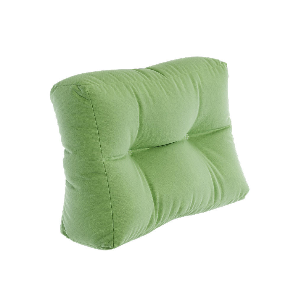 PALETTENKISSEN Flocken Grün 60 x 20 cm - Grün, Textil (60/40/20cm) - Vicco