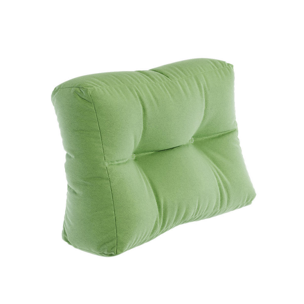 PALETTENKISSEN Flocken Grün 60 x 20 cm - Grün, Textil (60/40/20cm) - Vicco