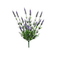 KUNSTPFLANZE Künstlicher Lavendel - Merle 52 cm - Lila, Kunststoff (52cm) - aplanta