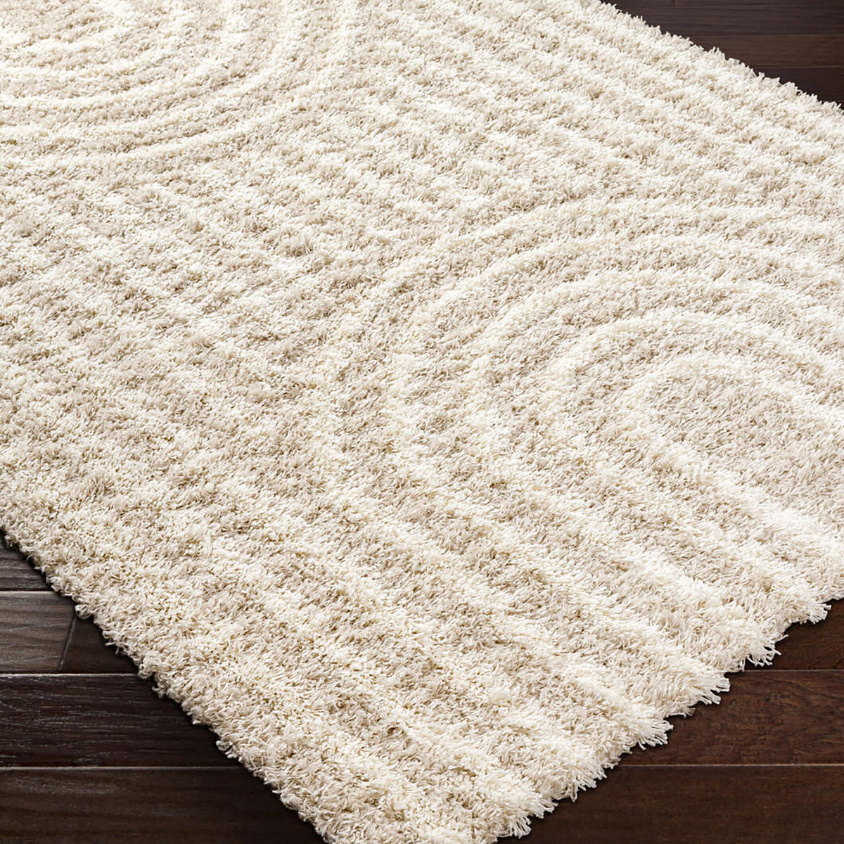 HOCHFLORTEPPICH Christina 160/220 cm Beige - Beige, Textil (160/220cm) - LIVABLISS