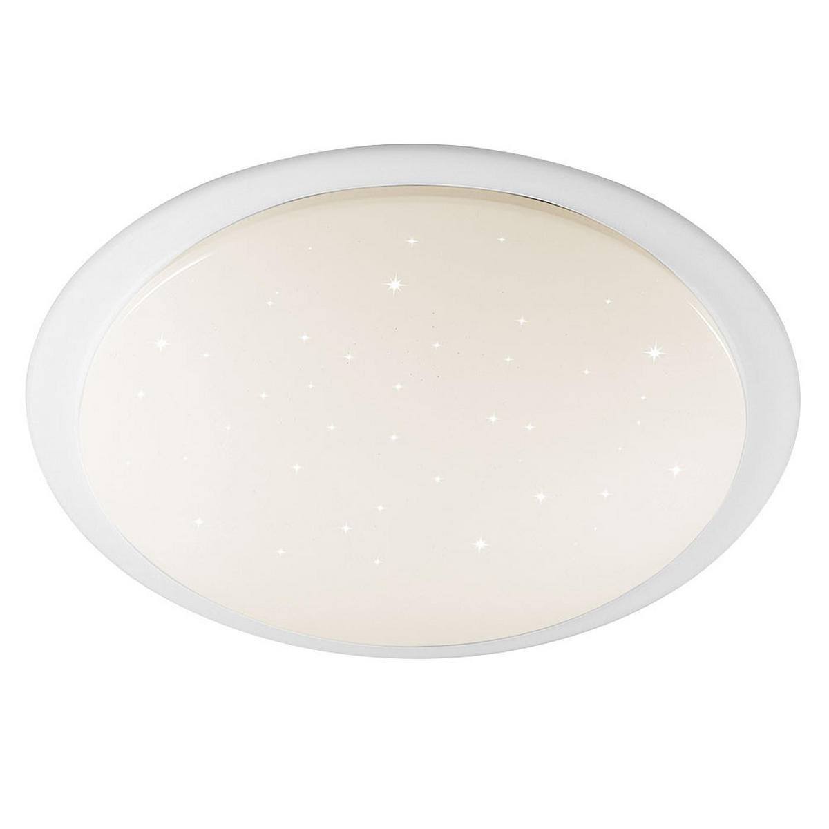 LED DECKENLEUCHTE Weiß Rund - Weiß, Metall (57.2/7/7cm)