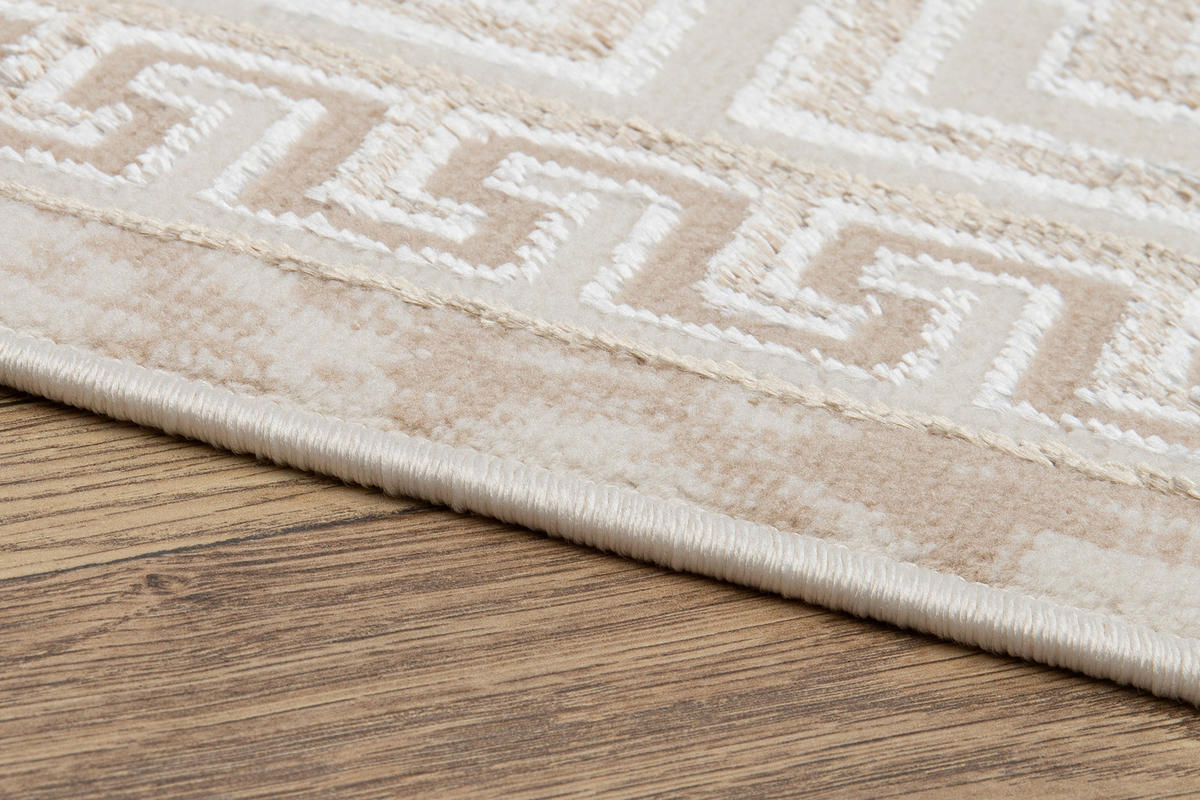 TEPPICH ARES Beige Creme 300/400 cm - Beige/Creme, Kunststoff (300/400cm) - Tapiso