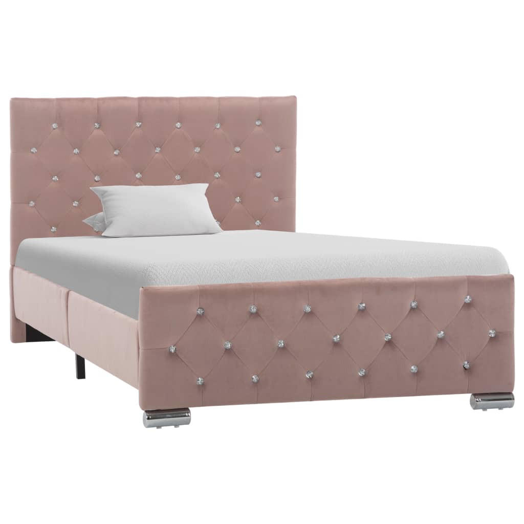 vidaXL Bettgestell Pink