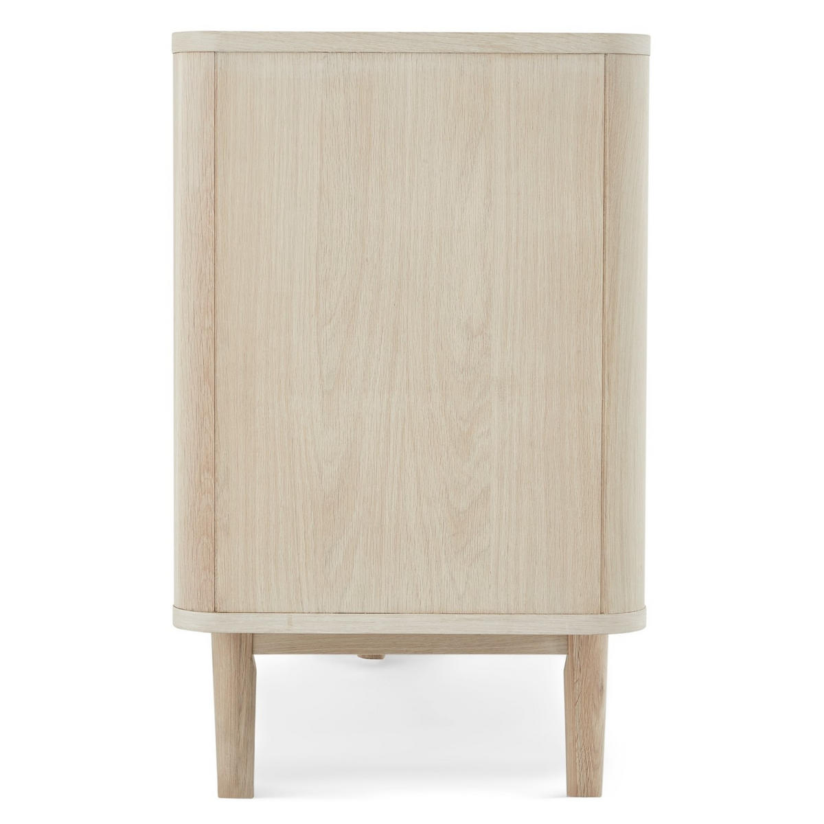 SIDEBOARD Eiche massiv - Eichefarben, Holz (180/75/45cm) - Furnhouse