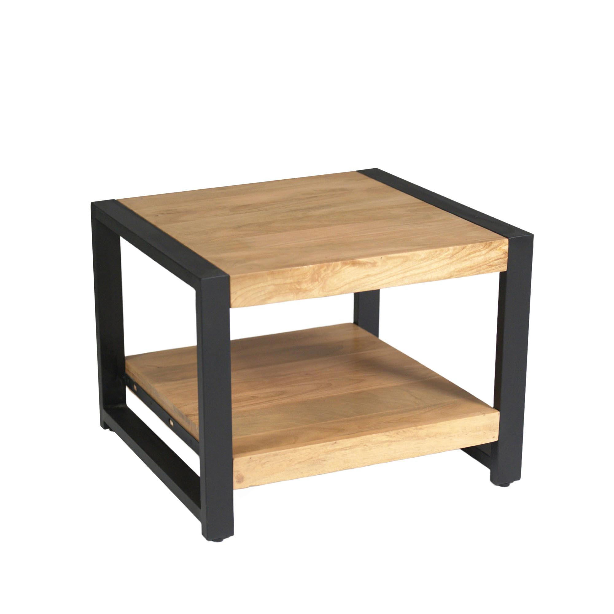 BEISTELLTISCH Britt Braun 60/60/45 cm - Braun, Holz (60/60/45cm) - Starfurn
