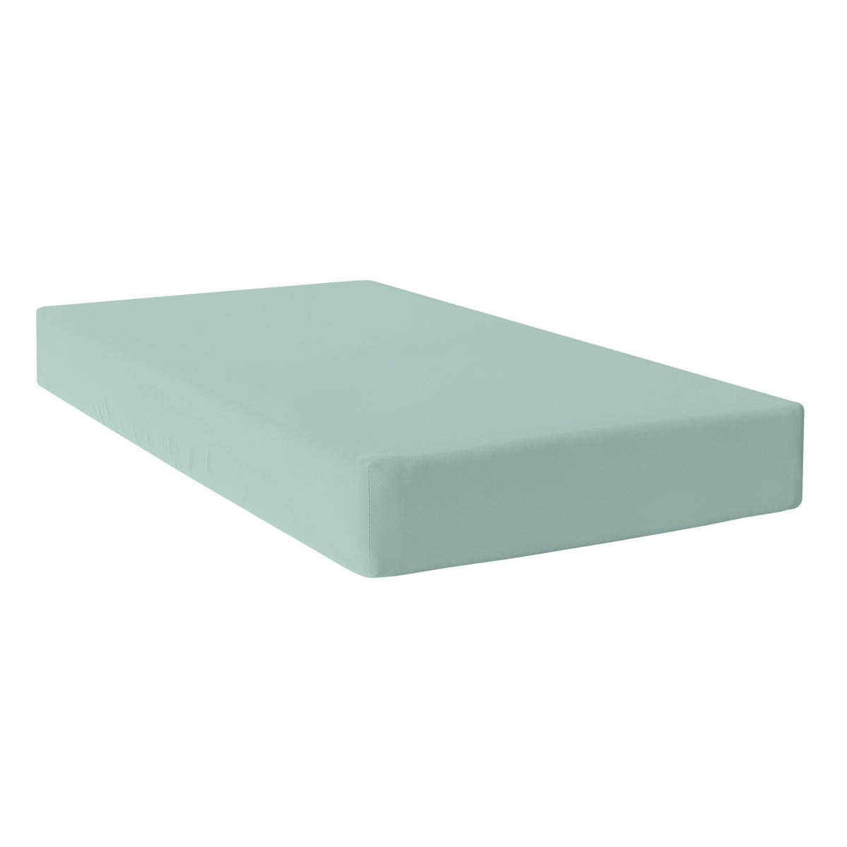 SPANNBETTTUCH basic 140x200x32 cm minze - Mintgrün, Textil (140/200cm) - Happy Friday
