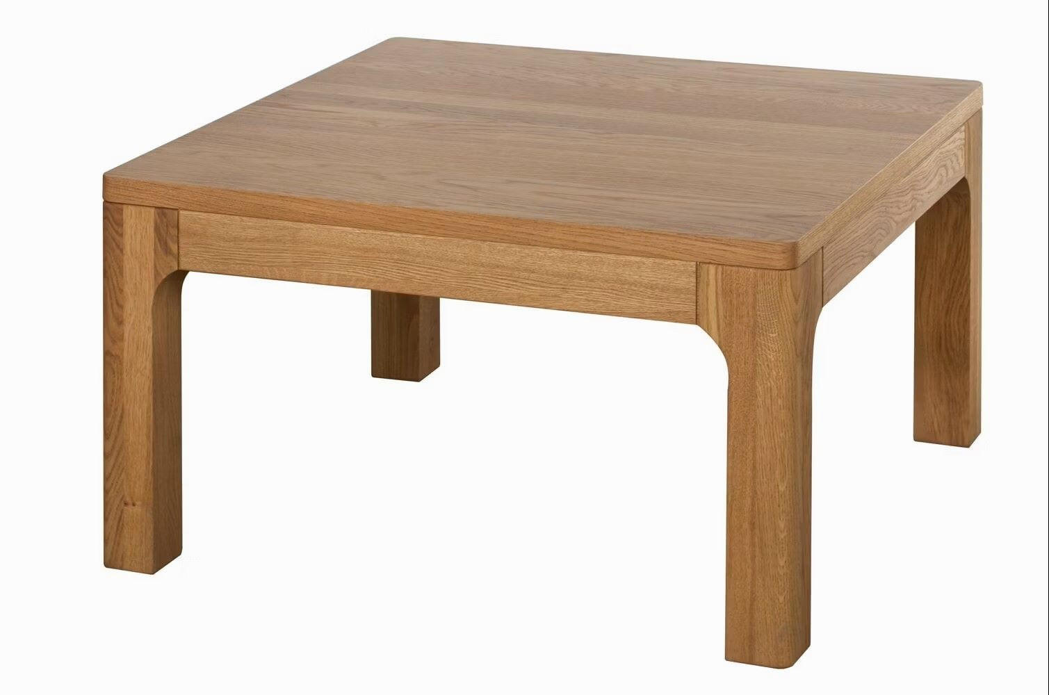 COUCHTISCH Latina Honig Eiche 80 cm / 80 cm / 40cm - Braun, Holz (80/80/45cm) - Feldmann-Wohnen