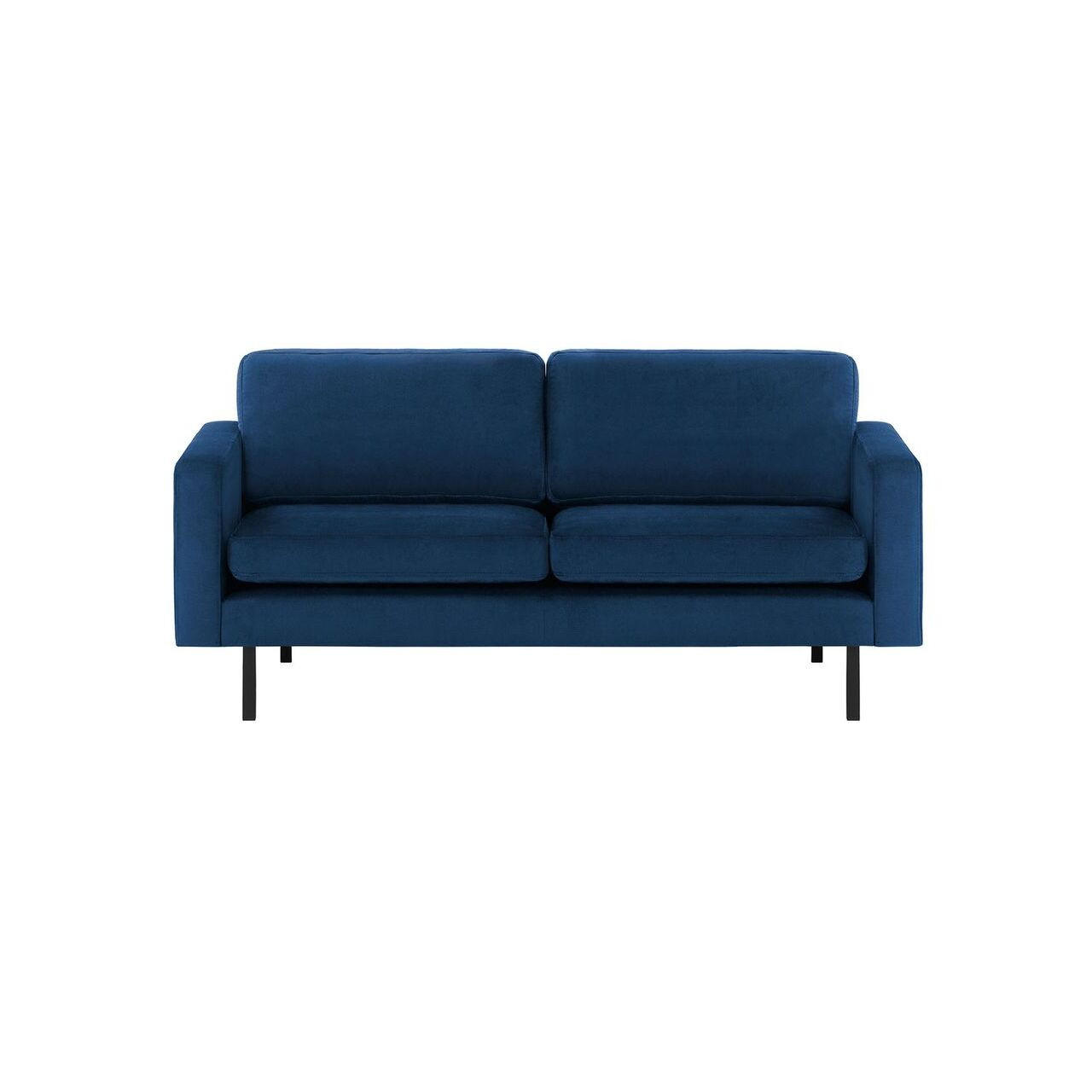 2,5-PERSONEN-SOFA Lioni-Kronos 9 - Dunkelblau, Holz/Textil (182/84/94cm)