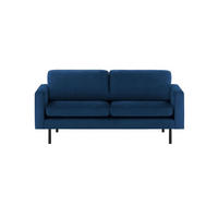 2,5-PERSONEN-SOFA Lioni-Kronos 9 - Dunkelblau, Holz/Textil (182/84/94cm)