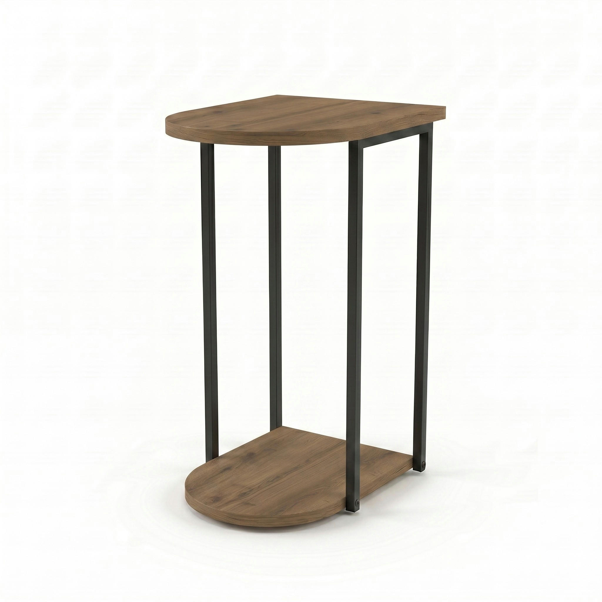 Decortie Beistelltisch Walnuss 41.5x56x32 cm