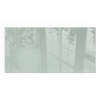 GLASPLATTE für Kamin 120x60 cm - Grün, Glas (120/60/0.4cm) - TULUP