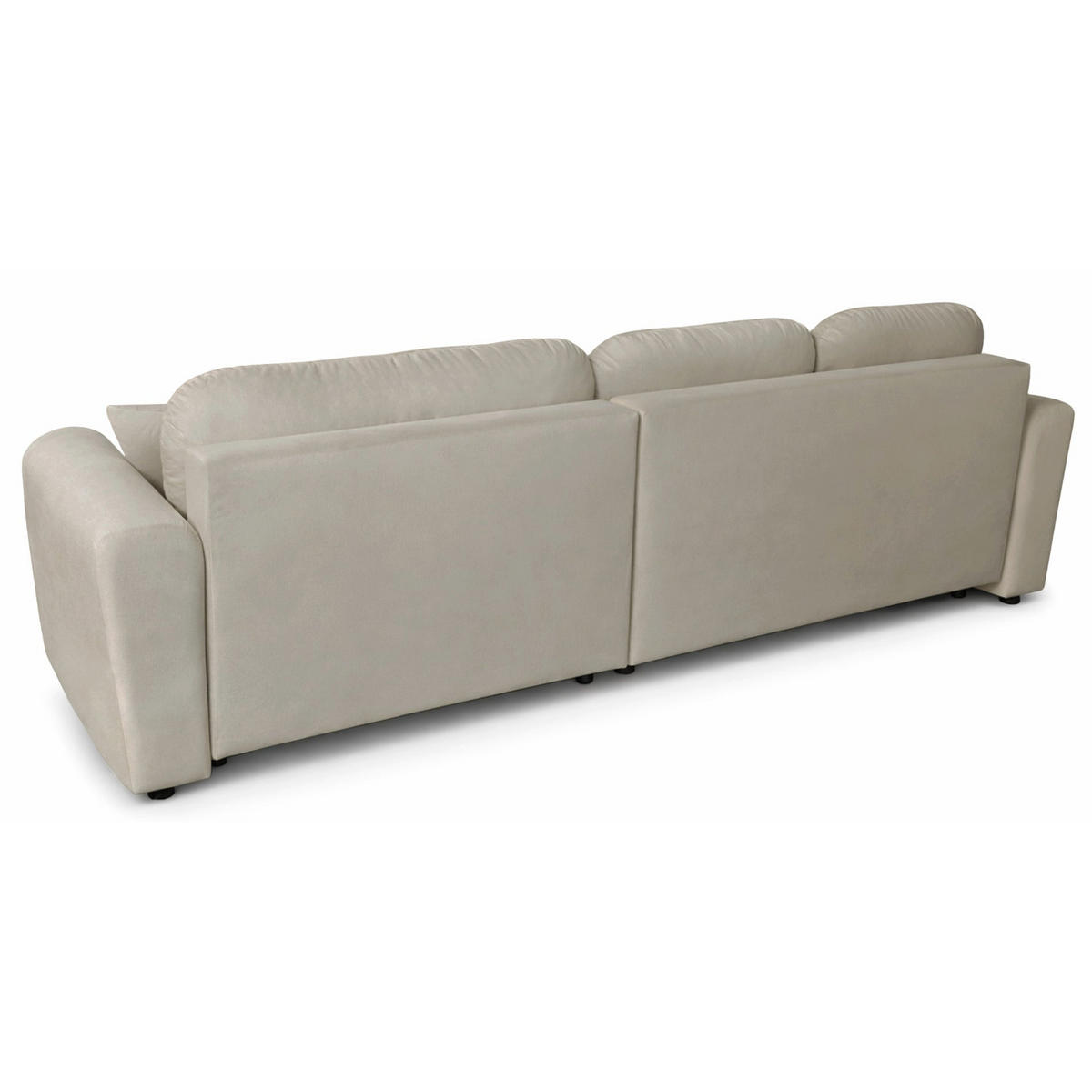 ROHOVÁ POHOVKA Olido Béžový Velur - černá/béžová, textil/plast (279/150cm) - Selsey