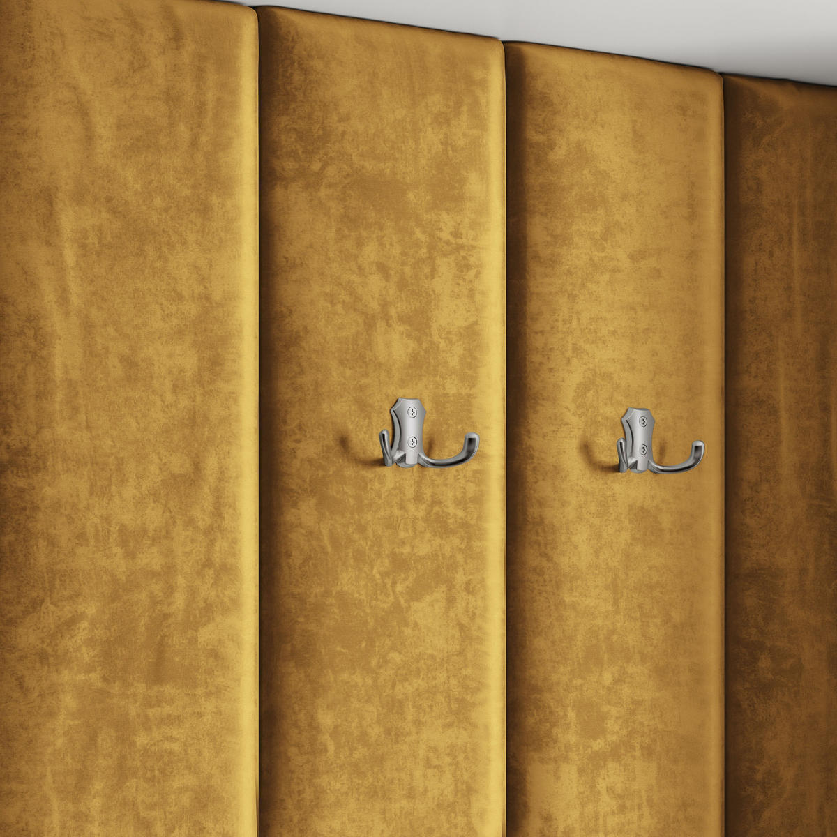 GARDEROBENSCHRANK REMA 120/240/60 cm Modern Garderobe-Set Eiche Lefkas - Eichefarben/Gelb, Holzwerkstoff (120/240/60cm) - MASSENO