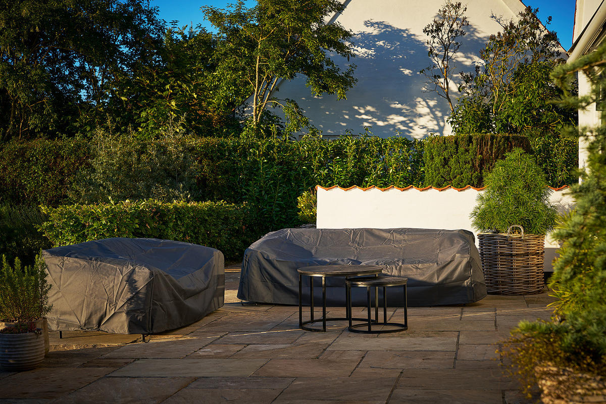 SCHUTZHÜLLE FÜR 3-SITZER SOFA - Schwarz - Kunstfaser - 229 x 64 x 99 cm - Schwarz, Textil (229/64/99cm) - home24