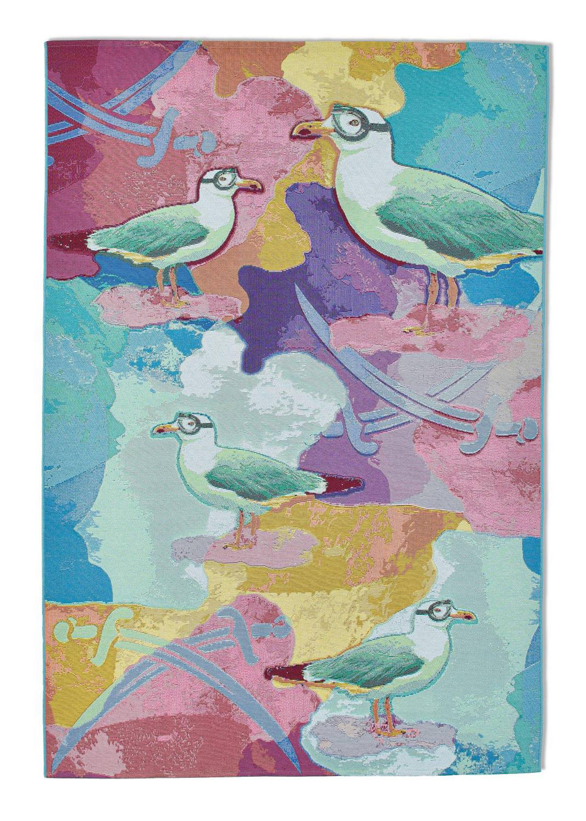 OUTDOORTEPPICH Rantum Beach 240x340 cm - Multicolor, Textil (240/340cm) - Sansibar SYLT