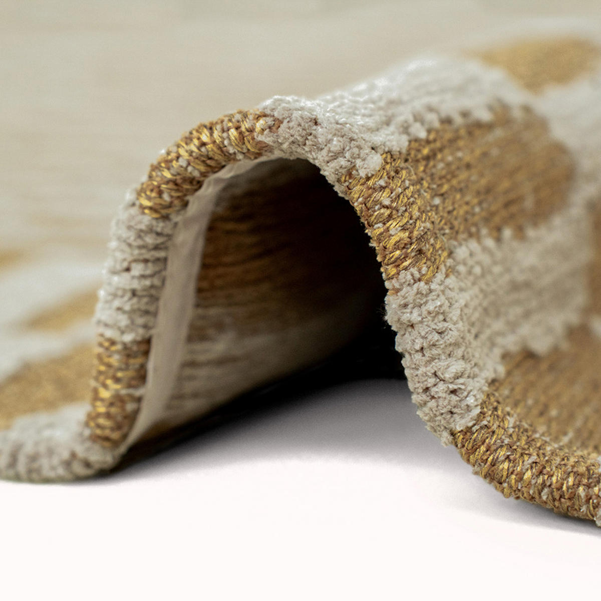 TEPPICH Erg Structures Berber 200/280 cm - Gelb, Textil (200/280cm) - Louis De Poortere