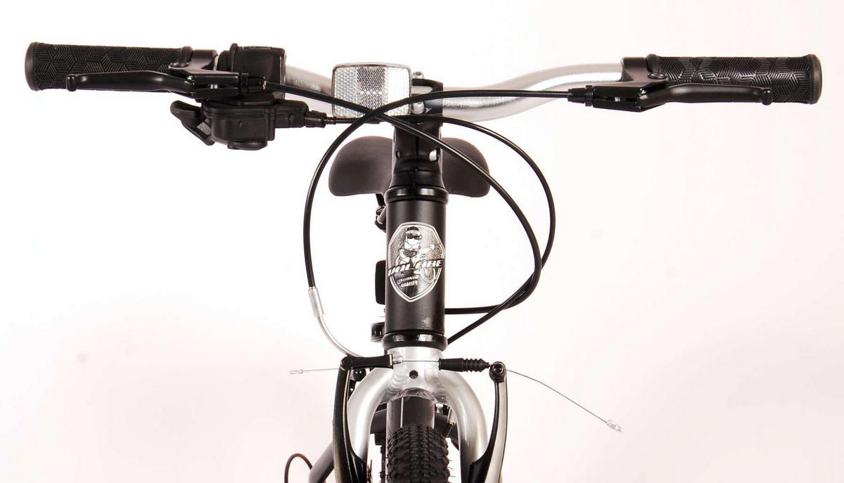 KINDERFAHRRAD Dynamic - Jungen - 20 Zoll - 2 Handbremsen - 7 Gänge - Mattschwarz - Schwarz, Metall (53cm) - TPFSports