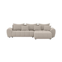 ECKSOFA Eide L mit Schlaffunktion, Beige - Beige, Textil (291/180cm) - Fedve