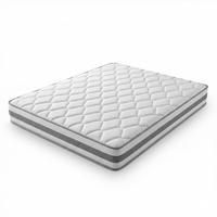TASCHENFEDERKERNMATRATZE 140/200 cm Weiß, H4 Höhe 25 cm mit Komfortschaum - Weiß, Textil (140/200cm) - Oxeza