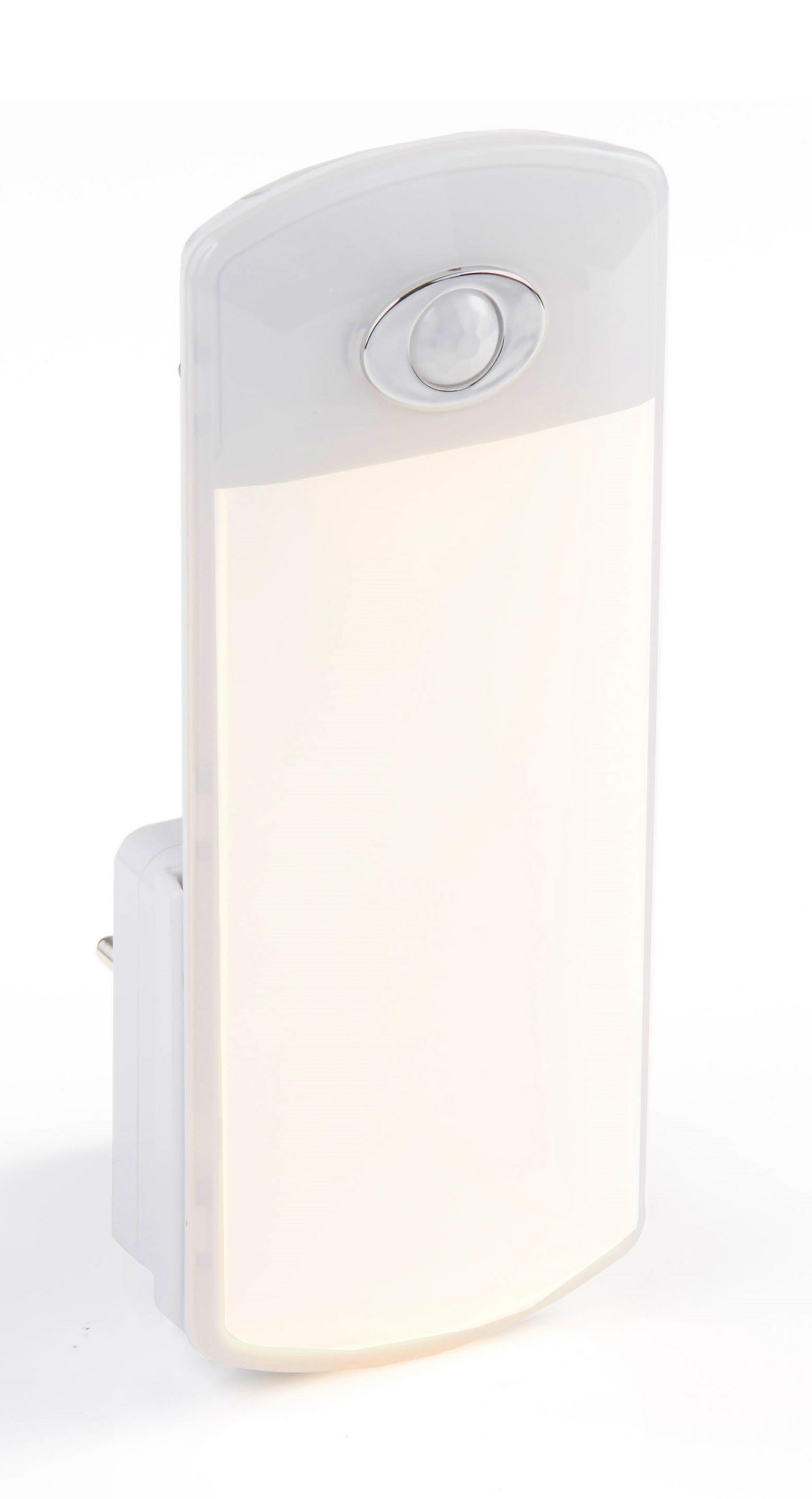 LED-STECKDOSEN-LEUCHTE Groß Weiß Kunststoff - Weiß, Kunststoff (1.5/6.3/16cm) - Northpoint