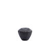 VASE Cacti Schwarz 32/32/28 cm - Schwarz, Kunststoff (28cm) - Light & Living
