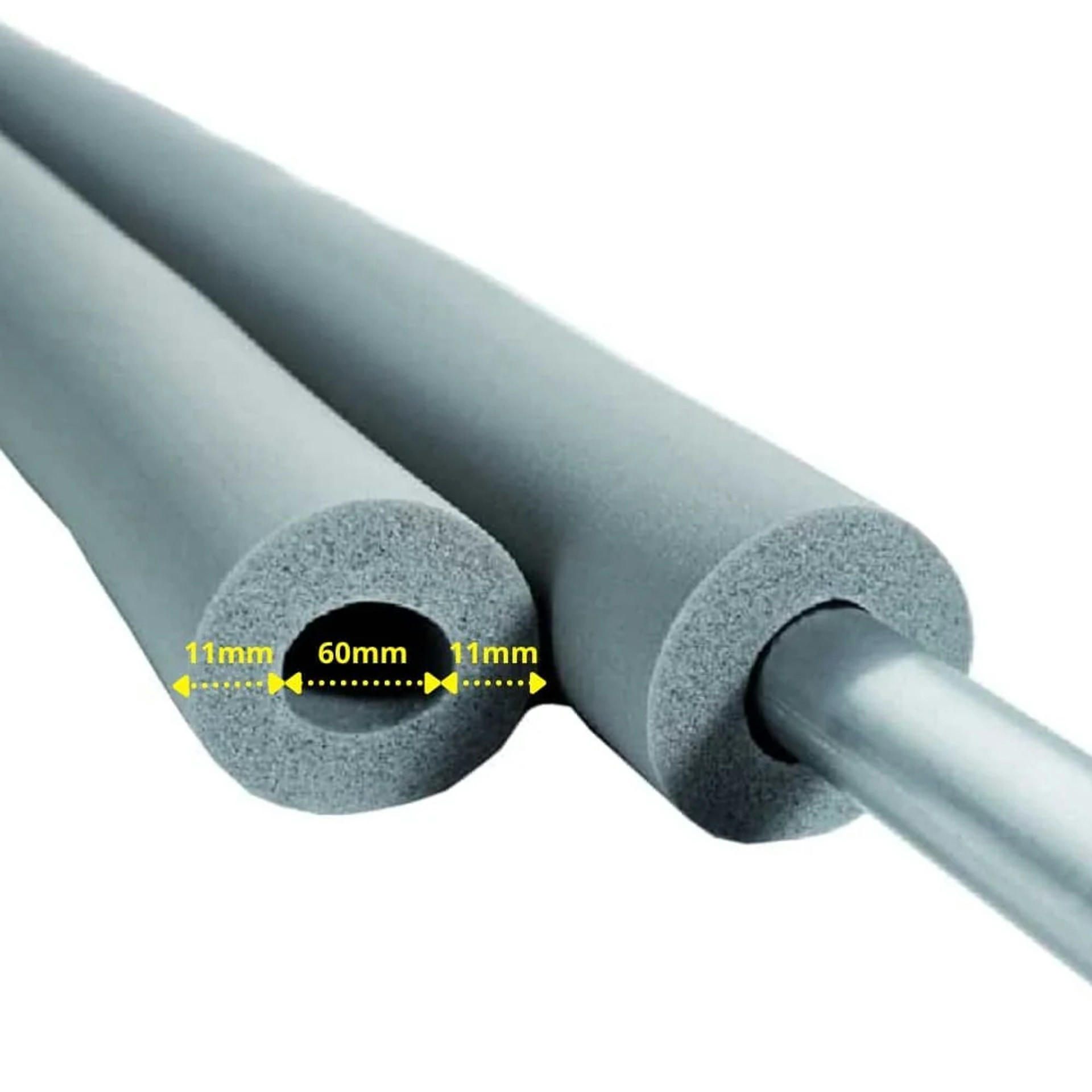AEROFLEX® SH Rohrisolierung - Anthrazit, Kunststoff (1/1/200cm) - BONI-SHOP