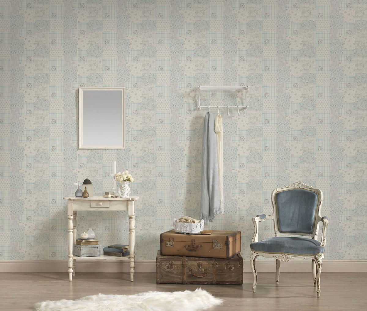 VLIESTAPETE Blau 53/1005 cm - Blau, Kunststoff/Textil (53/1cm) - KUNSTLOFT