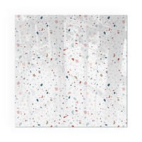 GLASPLATTE für Kamin 50x50 cm - Weiß, Glas (50/50/0.4cm) - TULUP