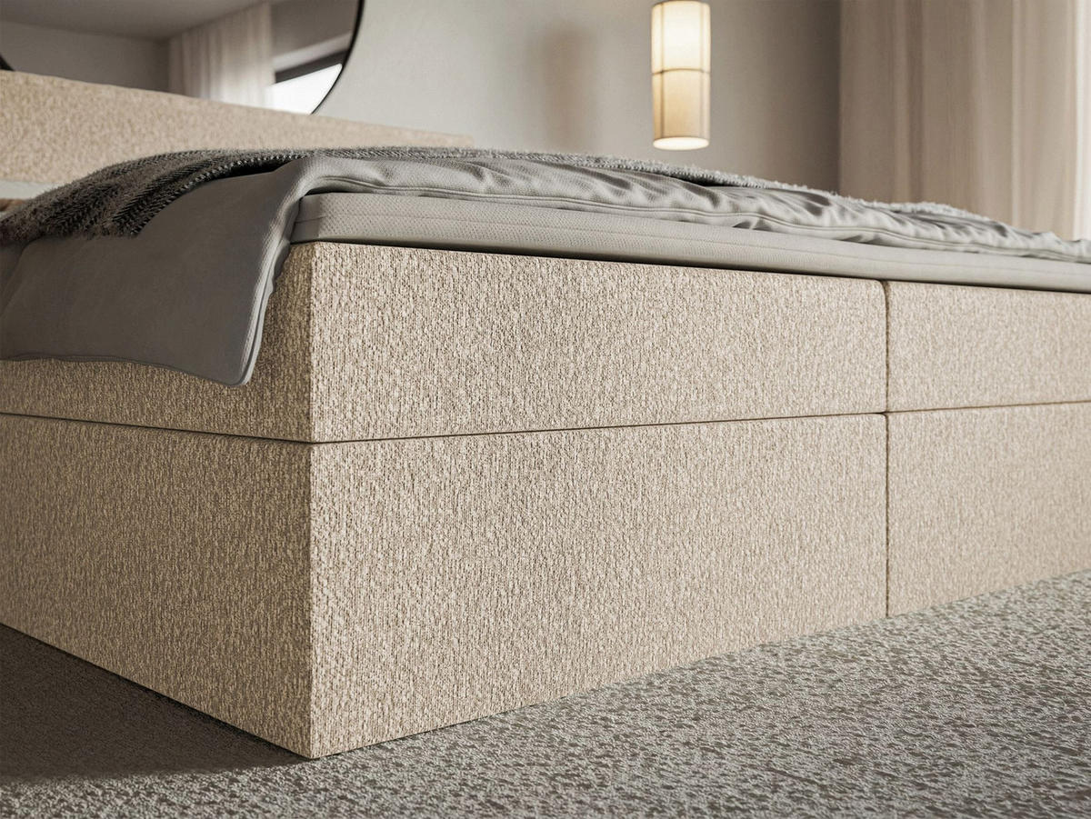 BOXBETT Softie Hellbeige Chenille 140x200 cm - Ecru, Textil (140/200cm) - Selsey