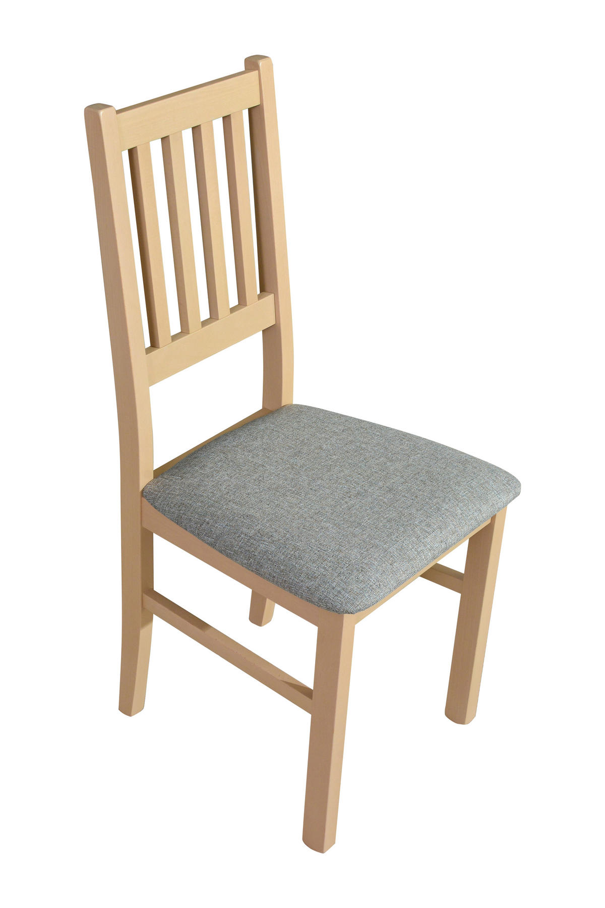 STUHL Bos 1 (4er Set) - Fango/Sonoma Eiche, Holz (43/94/40cm) - Leaf Design