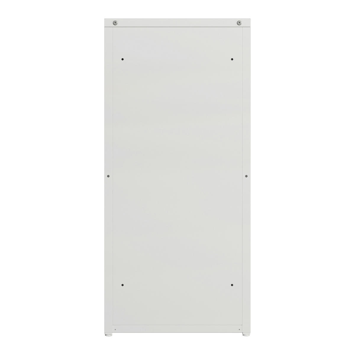 AKTENSCHRANK Burlöv - Weiß, Metall (40/88/35cm) - [en.casa]
