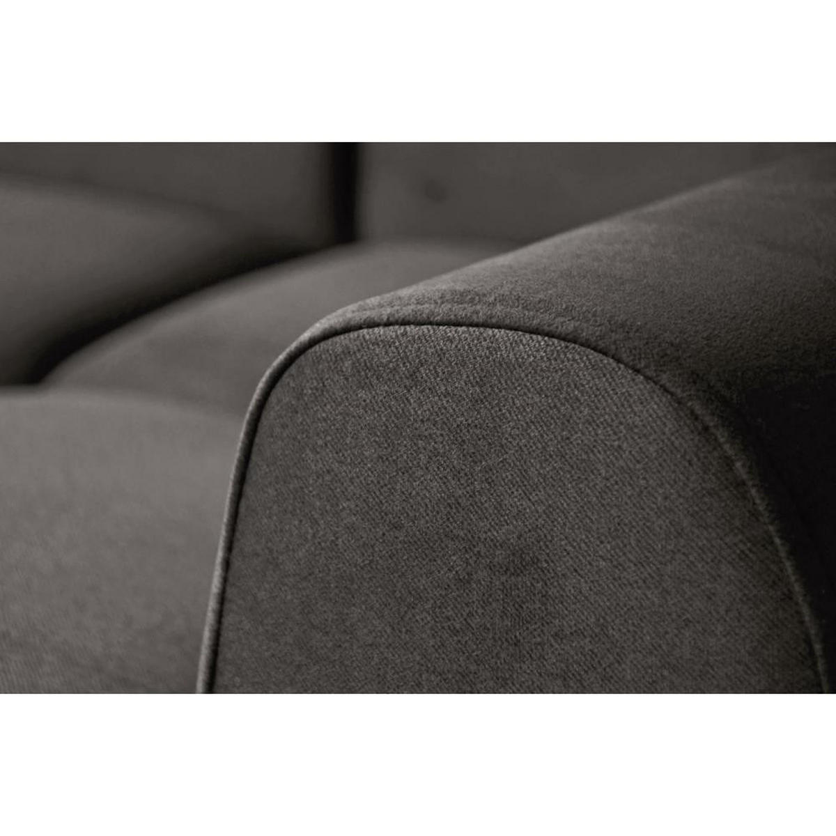 WOHNLANDSCHAFT Gomez U mit Schlaffunktion braun rechts - Braun, Textil (330/102/195cm) - Beautysofa