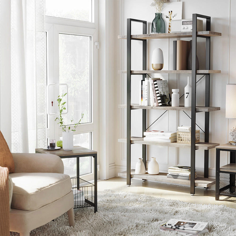 STANDREGAL BÜCHERREGAL - Schwarz, Holzwerkstoff (33.5/178/105cm) - Hansiro