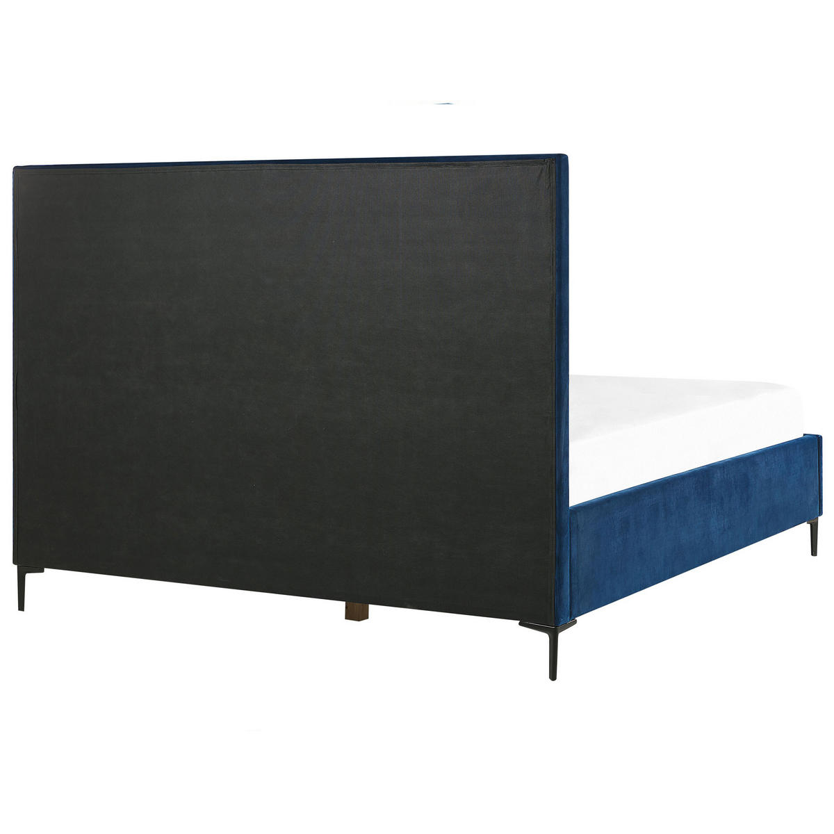 POLSTERBETT 140x200 cm Blau Sezanne - Blau, Textil (140/200cm) - Beliani