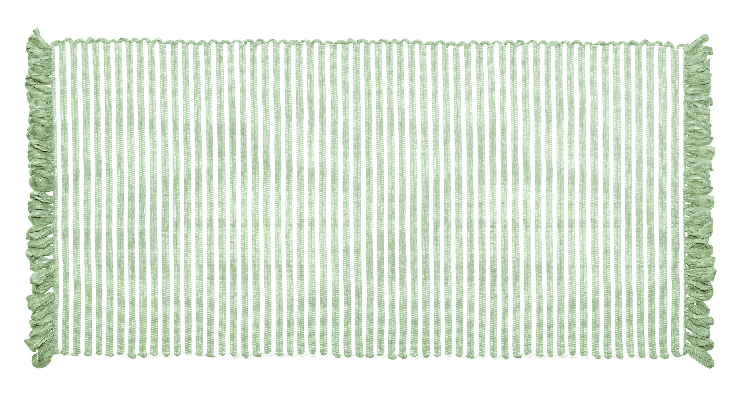 Lashuma Handgewebter Hellgrün 60x120 cm