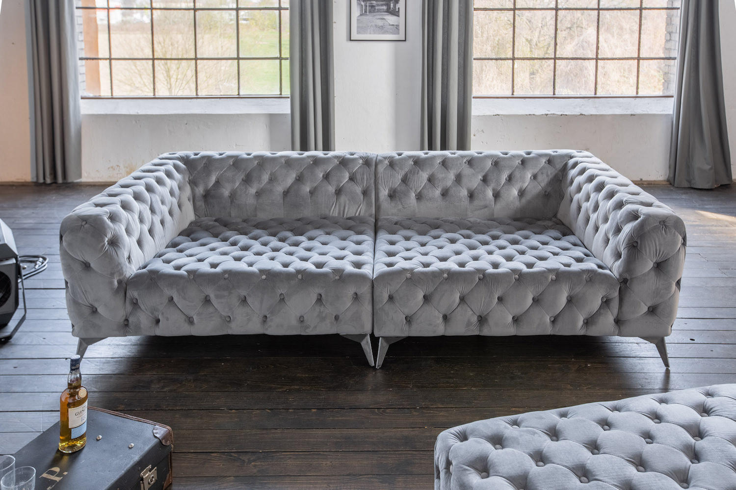 Kawola Big Silber 280x70x140 cm