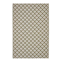 OUTDOORTEPPICH May geometrisch gemustert 180/270 cm - Olivgrün, Kunststoff (180/270cm) - Homescapes
