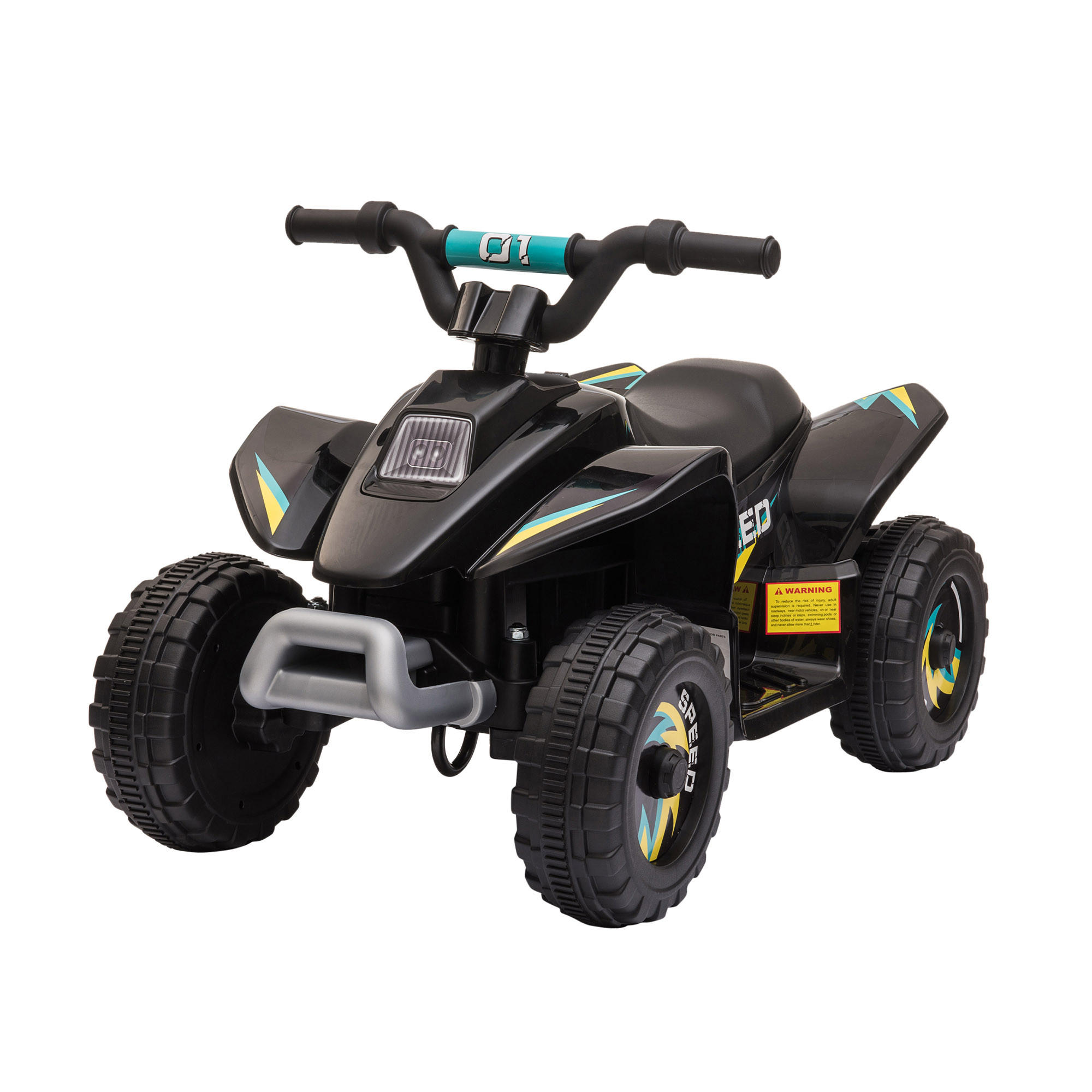 Homcom Kinder-Elektro-Quad Schwarz 40x45.5x72 cm