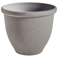 BLUMENTOPF Grau Tesalia - Grau, Kunststoff (42cm) - Beliani
